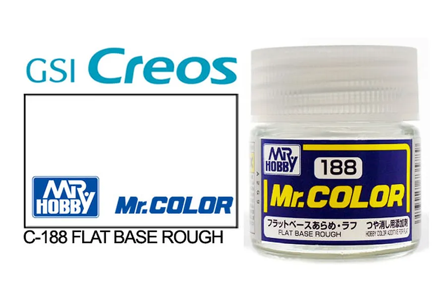 Mr Color Clear Flat Base Rough Acrylic Paint 10ml image 85493