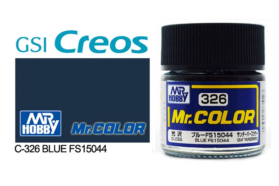 Mr Color Blue FS15044 Gloss Acrylic Paint 10ml image 85520