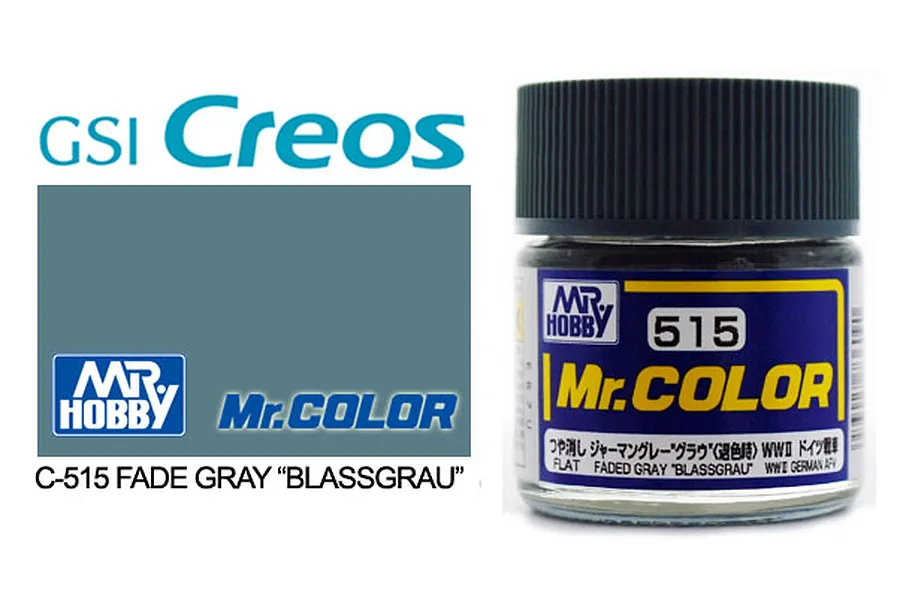 Mr Color Faded Grey Blassgrau Acrylic Paint 10ml image 85560