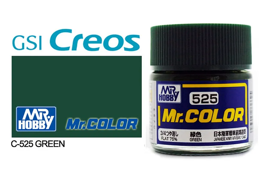 Mr Color Green Acrylic Paint 10ml image 85570