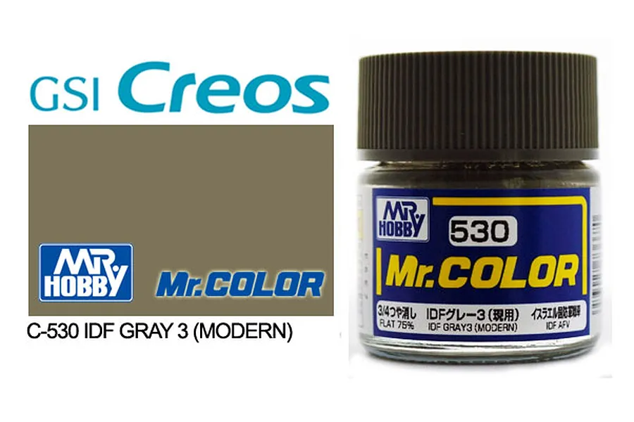 Mr Color IDF Grey 3 Modern Acrylic Paint 10ml image 85575