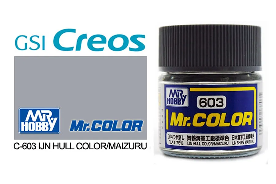 Mr Color IJN Hull Maizuru Acrylic Paint 10ml image 85578