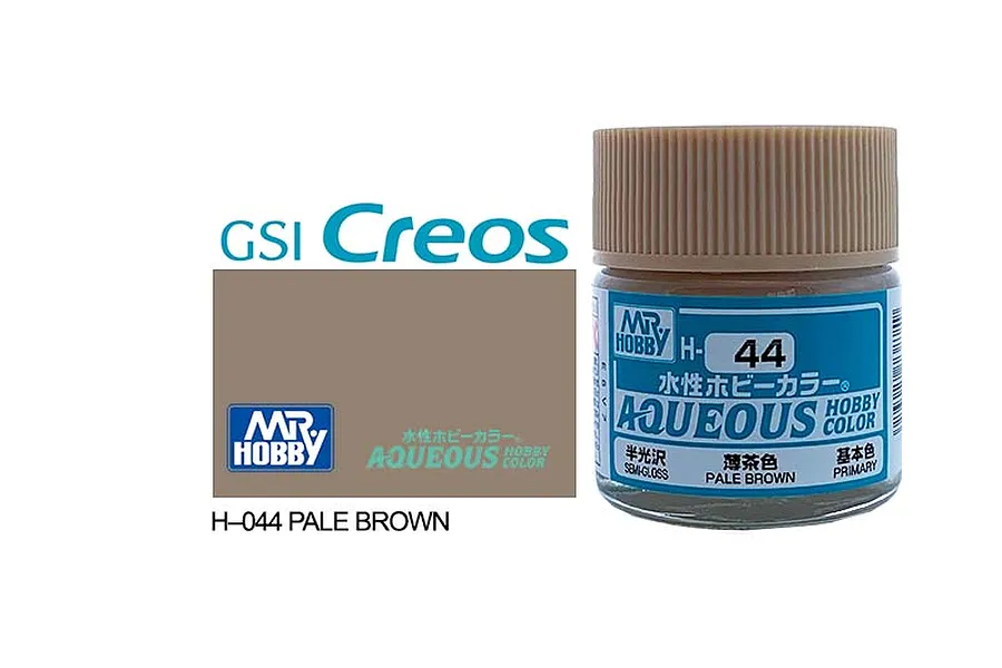 Mr Hobby Aqueous Semi Gloss Flesh Acrylic Paint 10ml image 85636