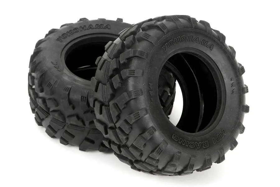 HPI 2.2&amp;quot; Yokohama Geolandar M/T Tyres w/ Foam Inserts 2Pcs image 8568