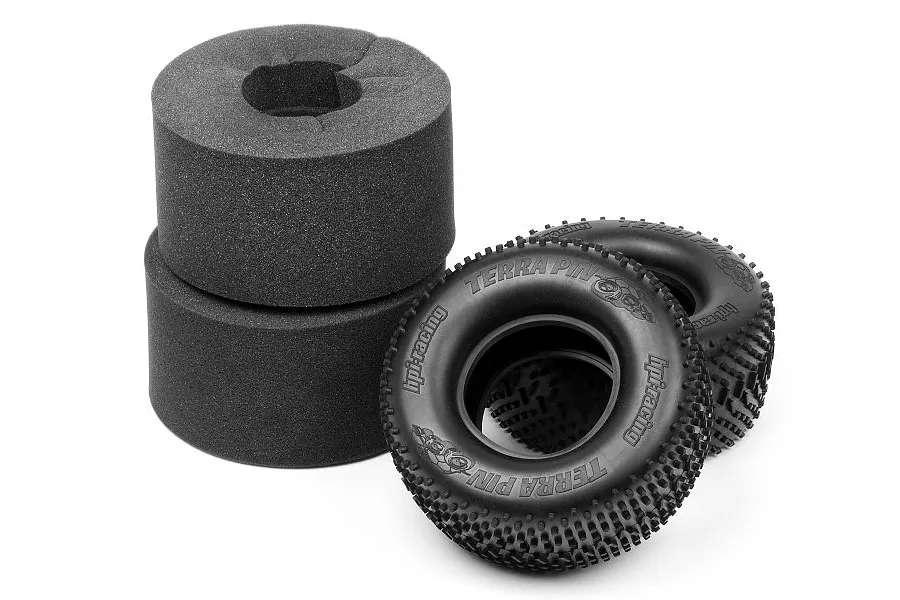 HPI 3.3&amp;quot; Savage Terra Pin Tyres w/ Foam Inserts 2Pcs image 8572