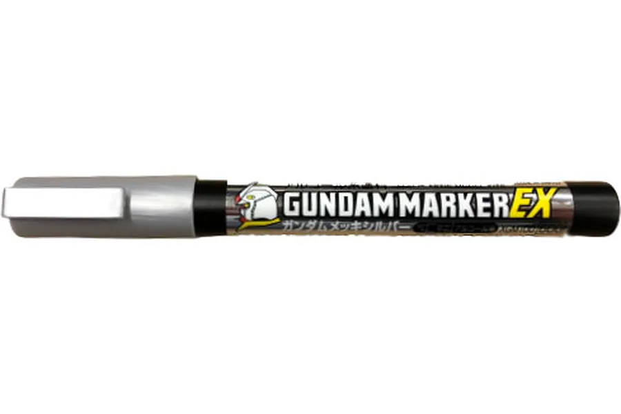 Mr Hobby Chrome Plated Silver Gundam Marker image 85745