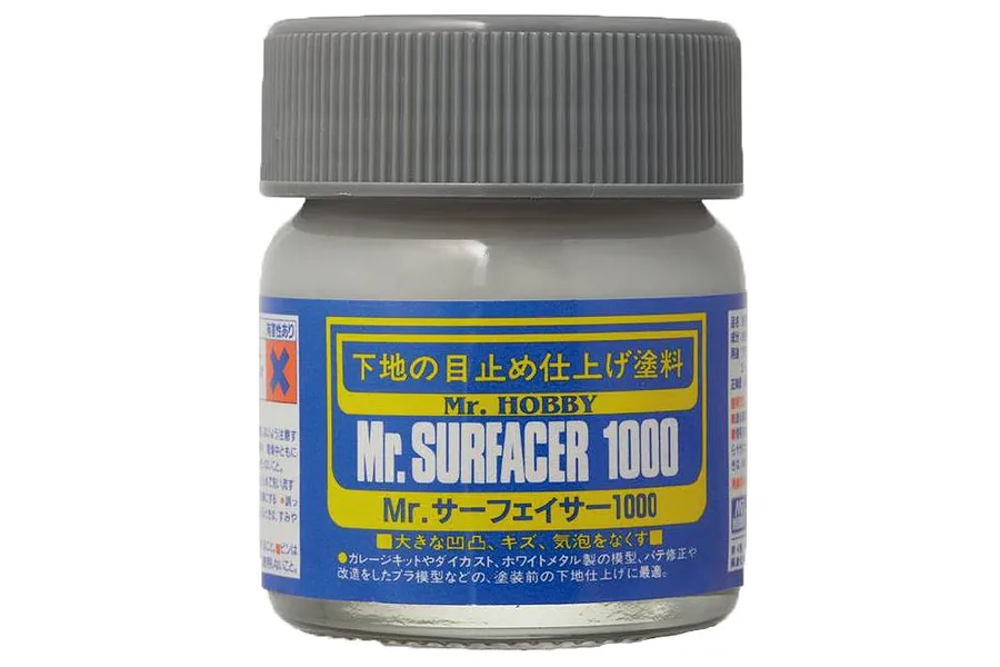 Mr Hobby Surfacer 1000 Dark Grey 40ml image 85758