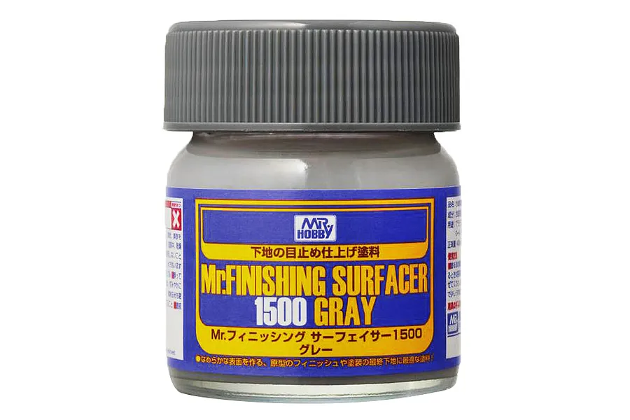 Mr Hobby Surfacer 1500 Grey 40ml image 85761