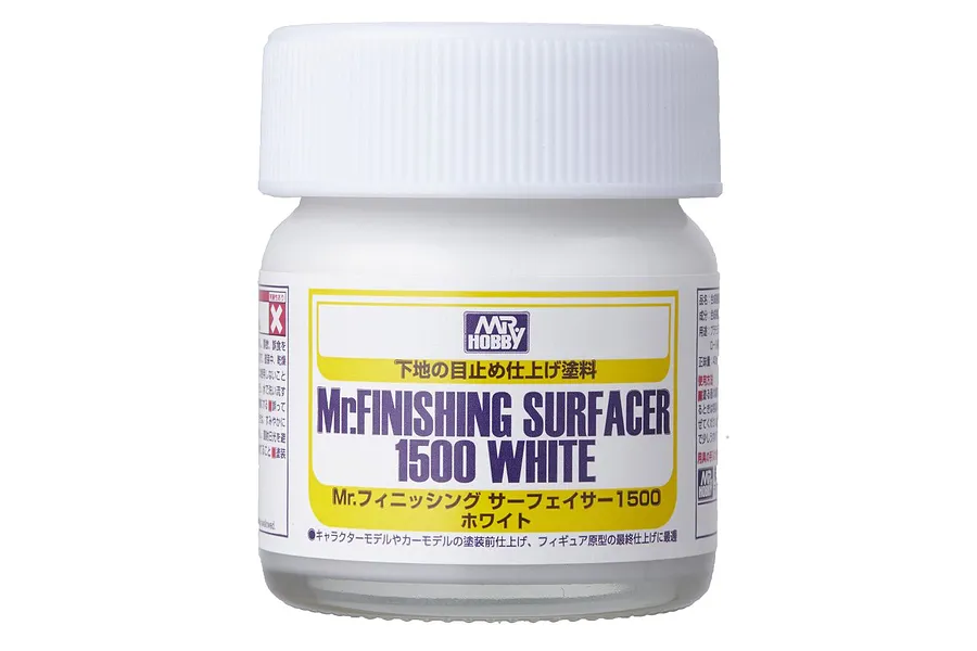 Mr Hobby Surfacer 1500 White 40ml image 85762