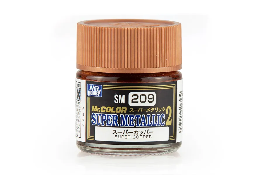 Mr Hobby Super Metal Copper Metallic Paint 10ml image 85771