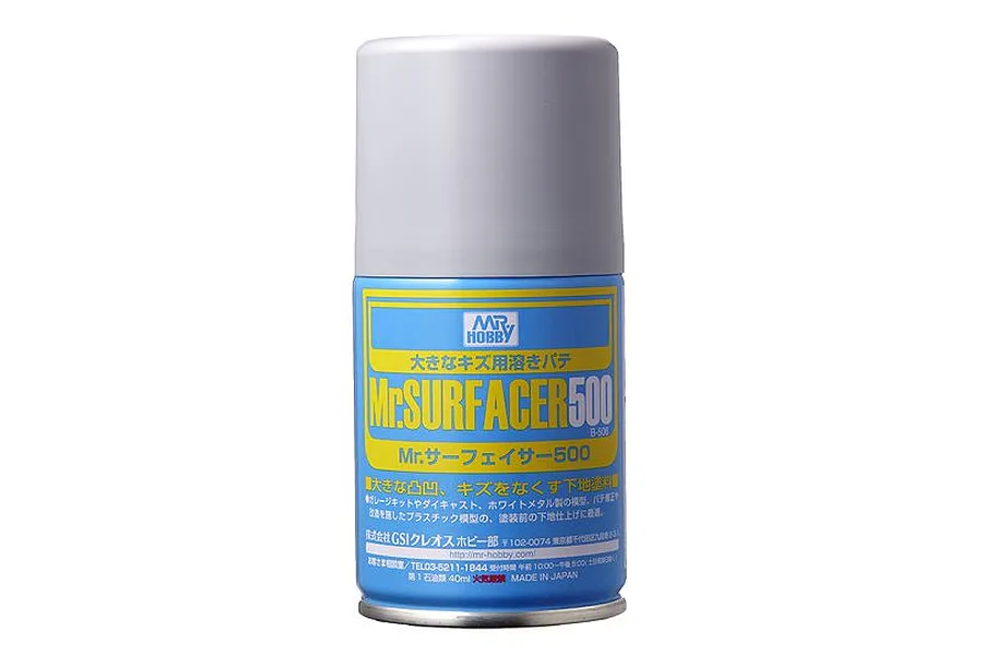 Mr Hobby Intermediate Grey 500 Base Spray Paint 100ml image 85784