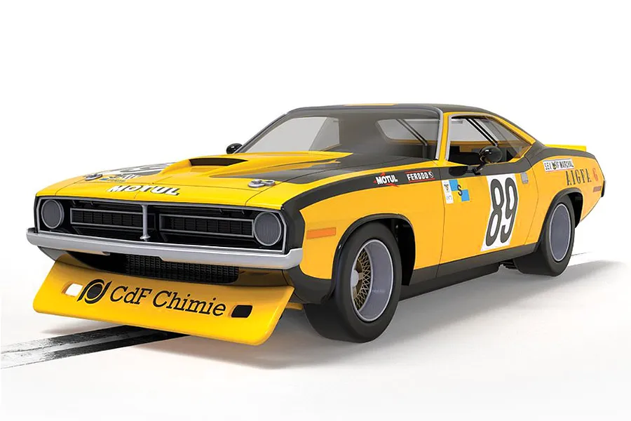 Scalextric 1/32 1975 Chrysler Hemi Cuda - LeMans Slot Car image 85813
