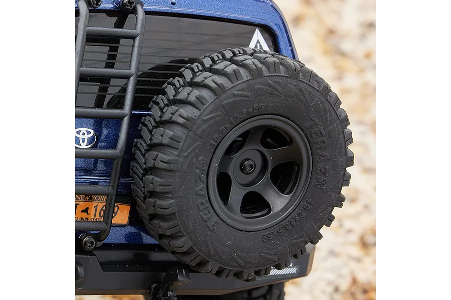 FMS FCX18 Toyota Land Cruiser 80 RC Rock Crawler Electric 4WD 1/18 Scale RTR - Yellow image 85855