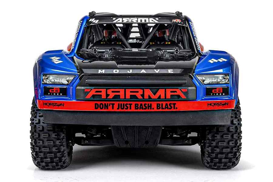 ARRMA Mojave 4X4 4S BLX RC Short Course Truck Electric Brushless 4WD 1/8 Scale RTR - Blue image 86030