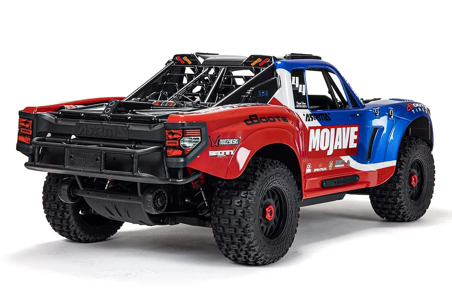 ARRMA Mojave 4X4 4S BLX RC Short Course Truck Electric Brushless 4WD 1/8 Scale RTR - Blue image 86032