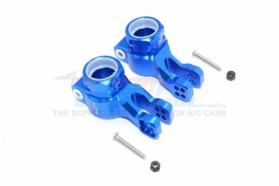 GPM Blue Aluminium Rear Hubs 2Pcs image 86080