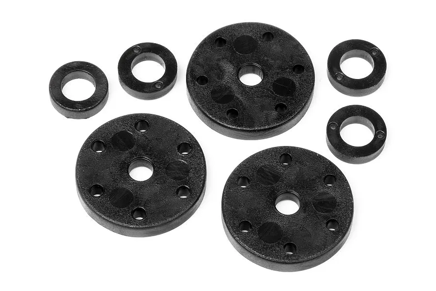 HPI Vorza 1.2/1.3/1.4mm 6 Holes Shock Pistons 2Pcs image 8618