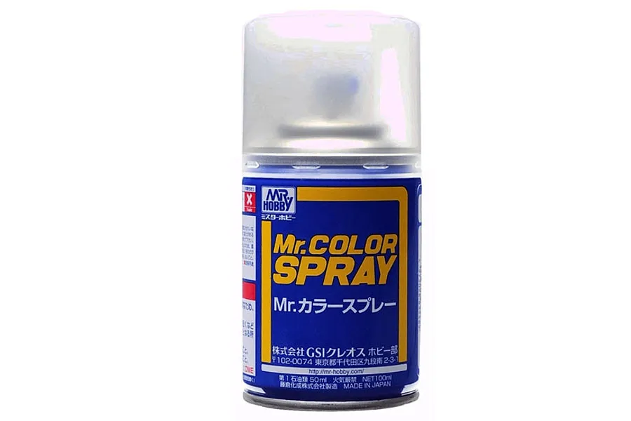 Mr Color Spray Flat Clear Acrylic Spray Paint image 86190