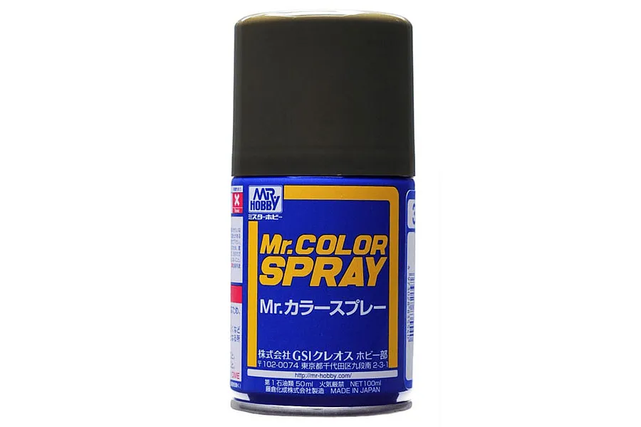 Mr Color Spray Semi Gloss Olive Drab 2 Acrylic Spray Paint image 86196