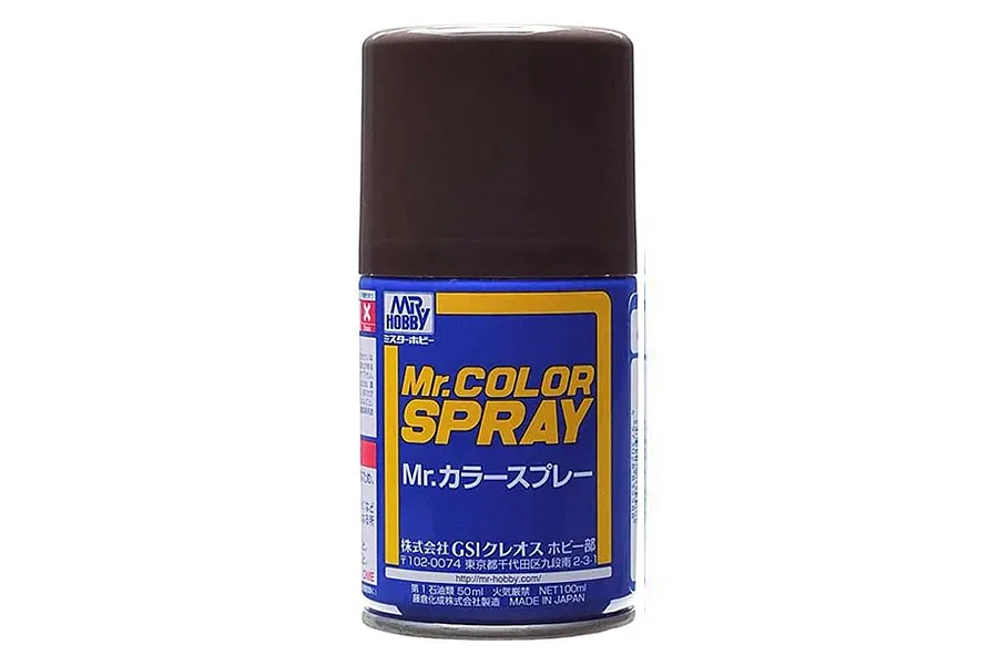 Mr Color Spray Semi Gloss Mahogany Acrylic Spray Paint image 86200