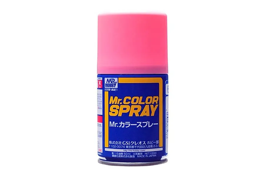 Mr Color Spray Gloss Pink Acrylic Spray Paint image 86209