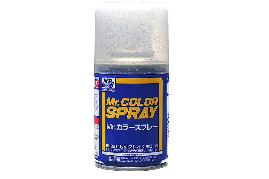 Mr Color Spray Metallic Bright Silver Acrylic Spray Paint image 86223