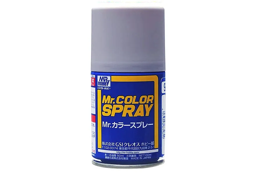Mr Color Spray Semi Gloss RLM76 Light Blue Acrylic Spray Paint image 86234