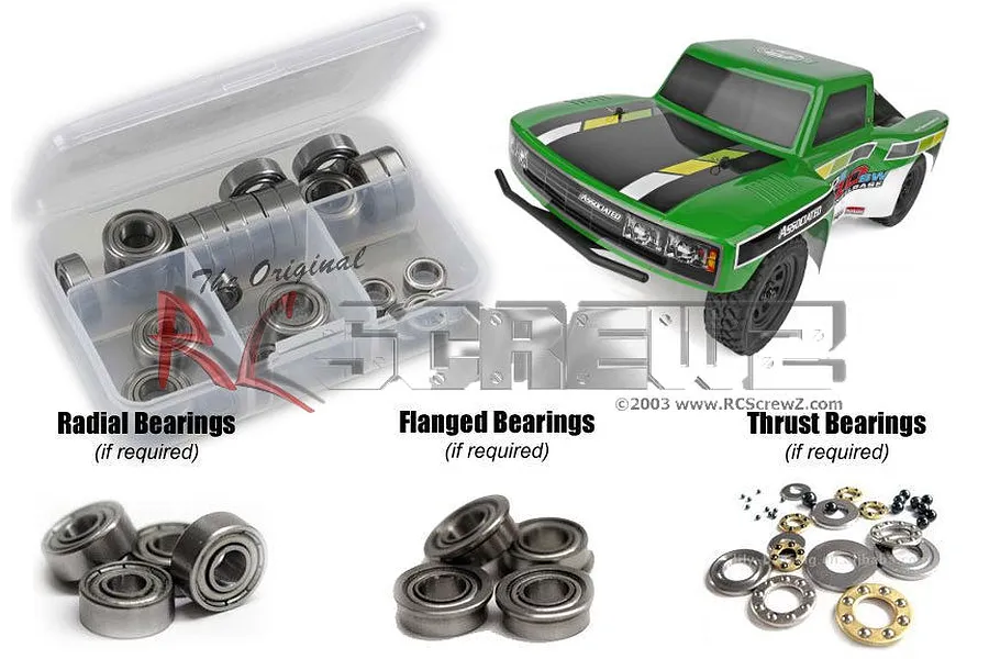 RC Screwz Pro2 LT10SW Complete Metal Shielded Bearing Kit image 1