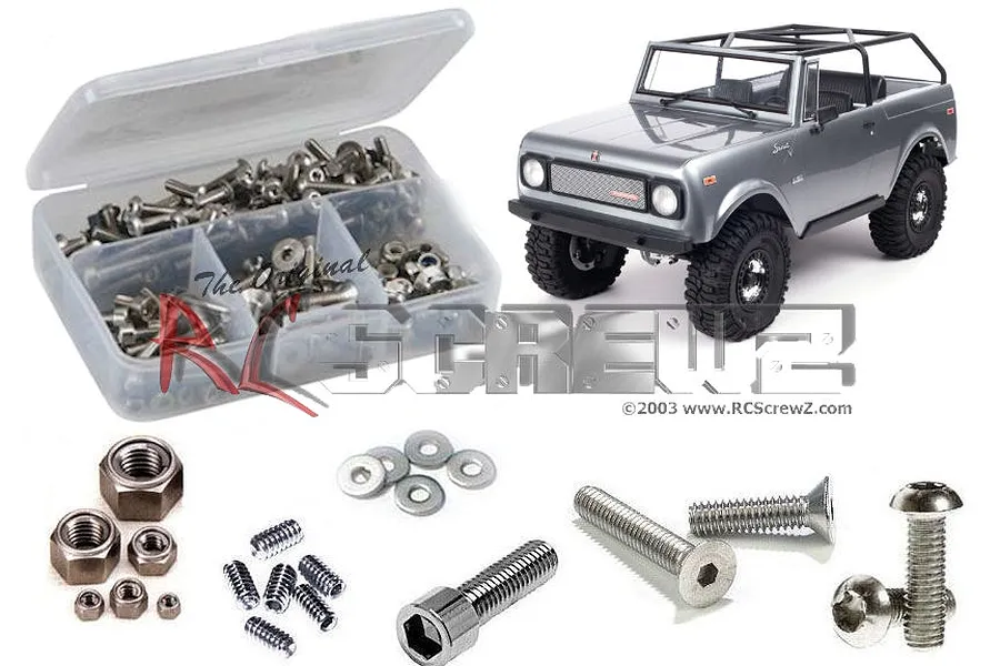 RC Screwz Gen 9 Scout Complete Stainless Steel Screw Kit image 86245