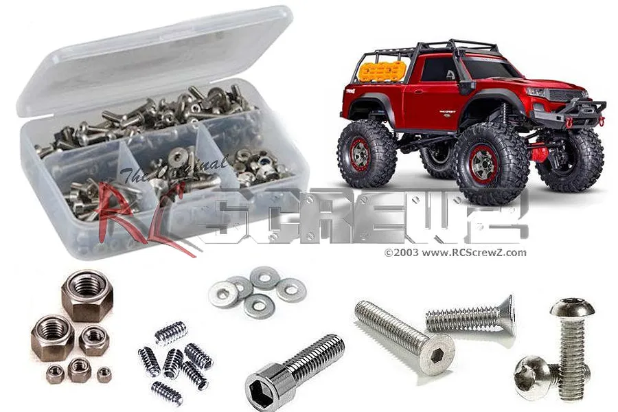 RC Screwz TRX-4 Sport High Trail Complete Stainless Steel Screw Kit image 86254