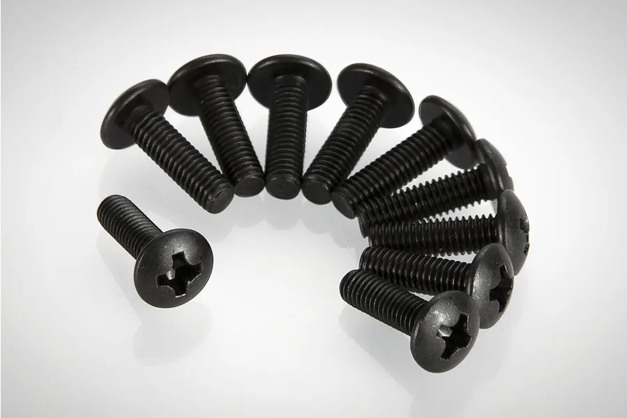 HSP 3x12mm Fine  Thread Button Head Screws 10Pcs image 86285