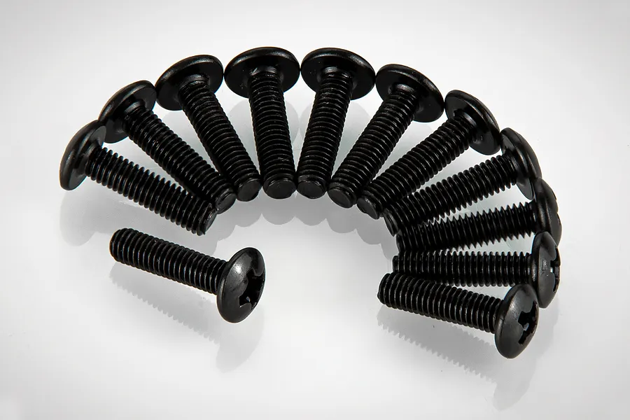 HSP 3x12mm Fine Thread Button Head Screws 6Pcs image 86288