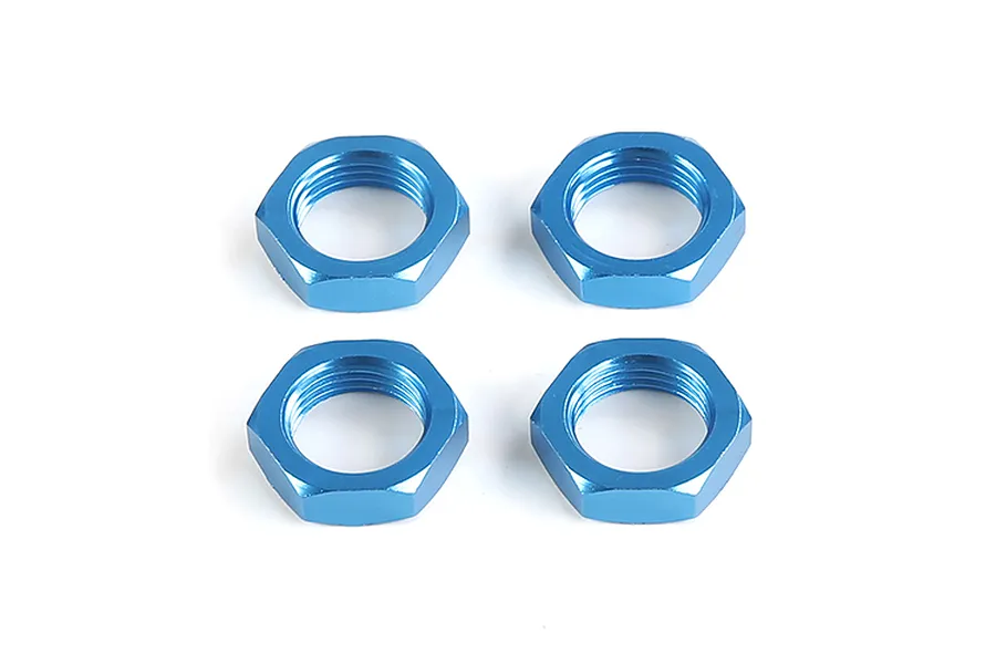 Rovan Blue Aluminium 18mm (24mm Hex) Wheel Nuts 4Pcs image 86467