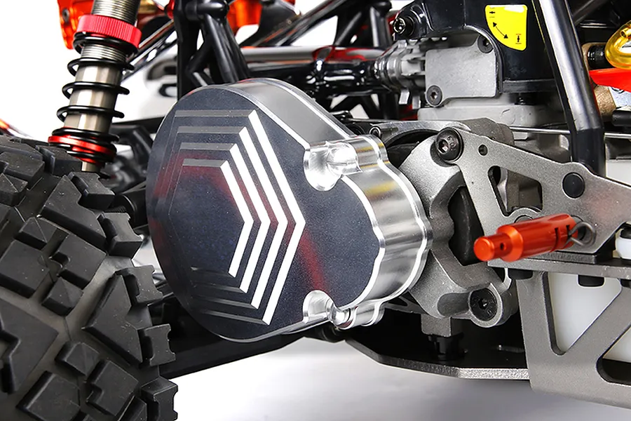 Rovan Silver Aluminium Transmission Case image 11