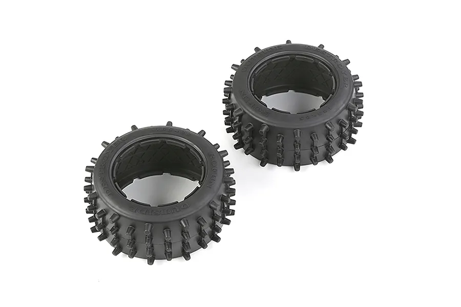 Rovan 4.7/5.5&amp;quot; Large Nail Rear Tyres 2Pcs image 86581