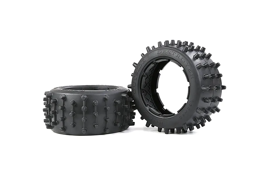 Rovan 4.7/5.5&amp;quot; Large Nail Rear Tyres 2Pcs image 86585