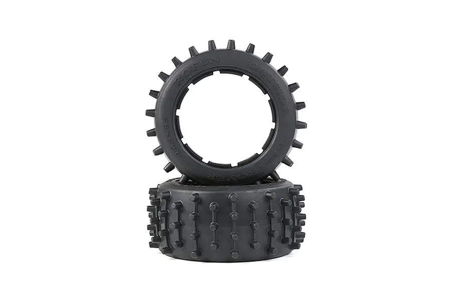 Rovan 4.7/5.5&amp;quot; Large Nail Rear Tyres 2Pcs image 86587
