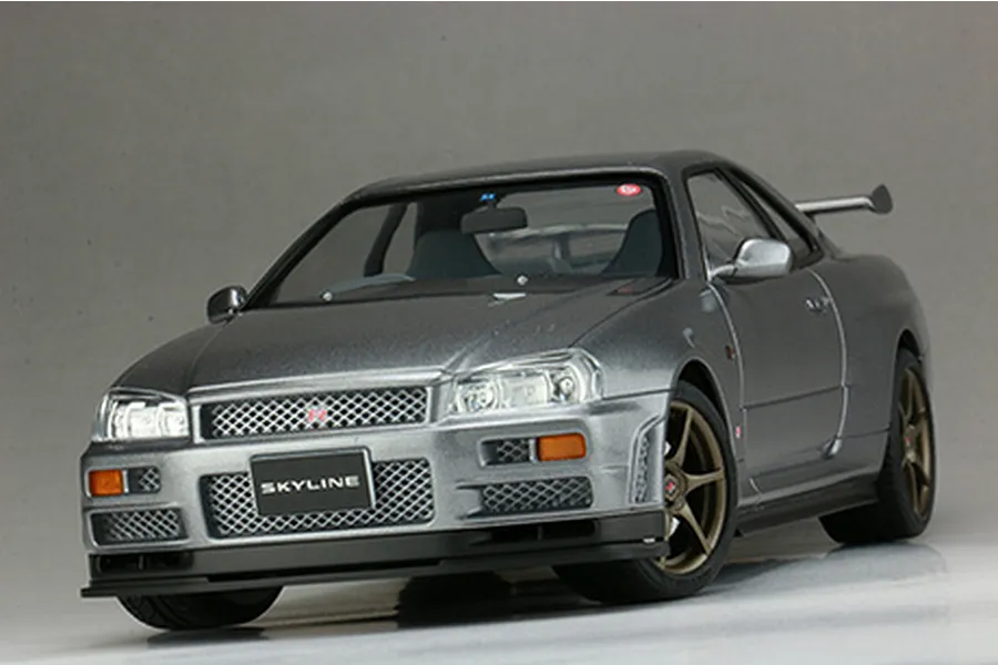 Fujimi 1/24 Nissan Skyline GT-R V-Spec II Nur w/ Nismo Front Aero Bumper (ID-285) Model Kit image 86645