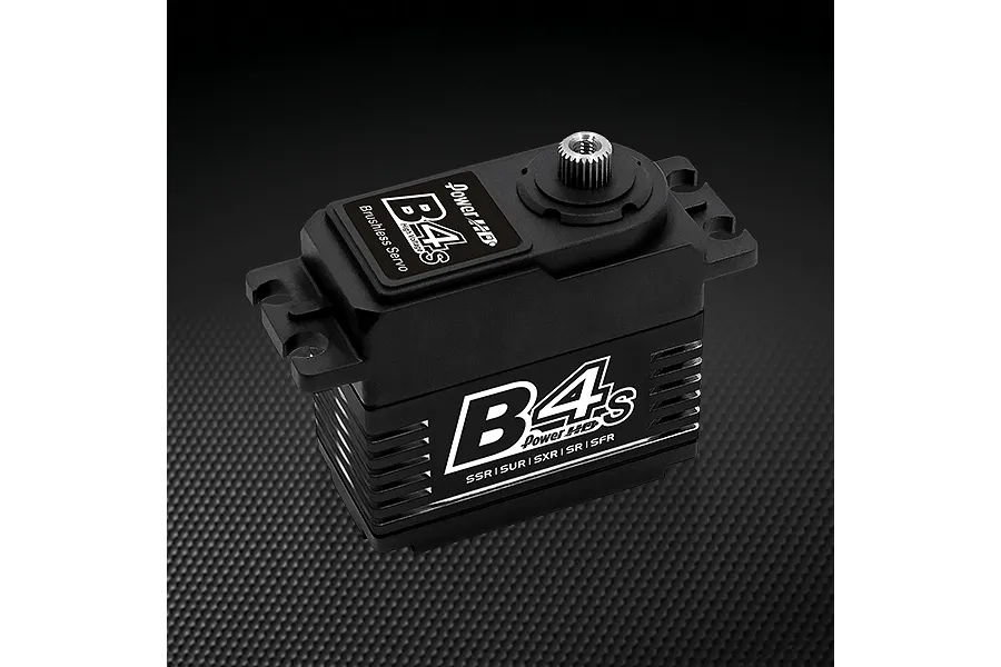 Power HD Black Aluminium B4S Standard 32kg 8.4V HV Waterproof Brushless Metal Geared Servo image 86664