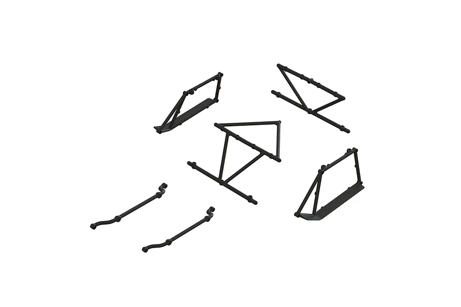 ARRMA Upper Roll Cage Supports image 86736