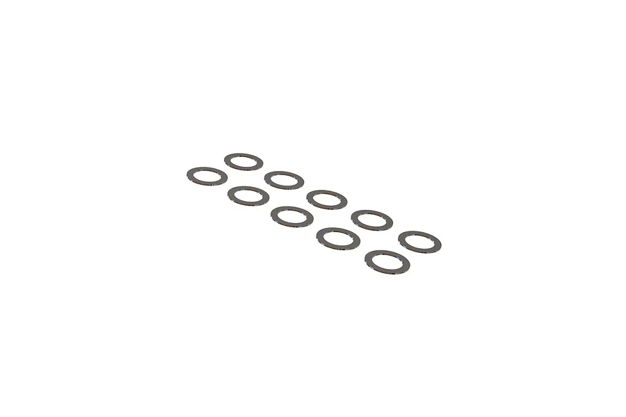 ARRMA 10.2x15x0.5mm Metal Washers 10Pcs image 86742