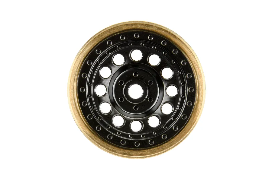 Pro-Line 1.0&amp;quot; Black Brass Rock Shooter Beadlock Rims 2Pcs image 86753