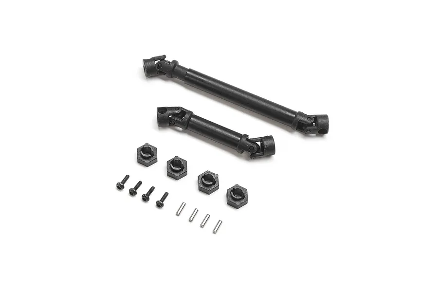 Axial Short &amp;amp; Xlong Centre Driveshaft Set image 86893