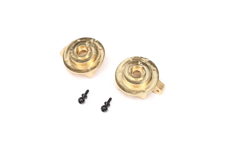 Axial Brass (12.5g) Steering Hubs 2Pcs image 86925