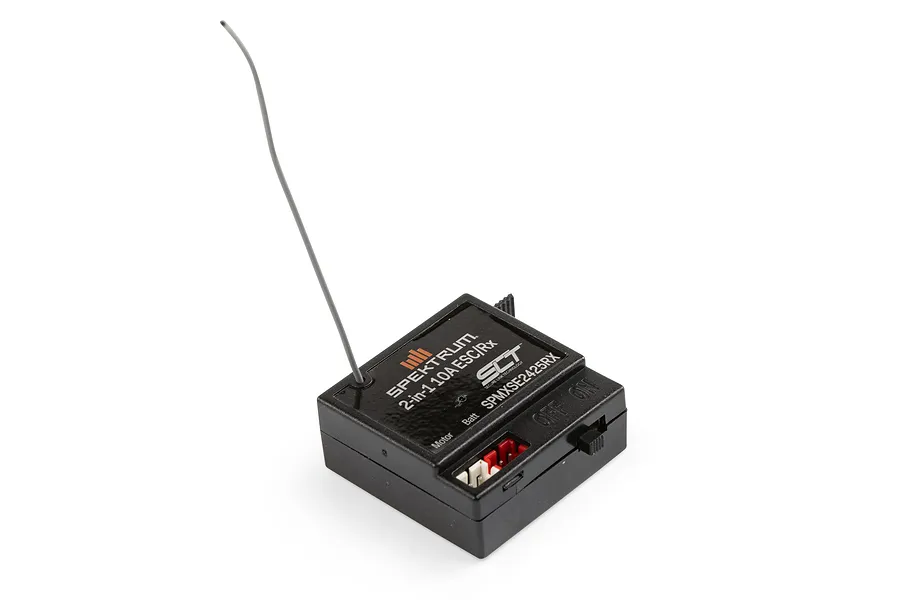 Spektrum 10A Brushed ESC &amp;amp; Receiver 2-in-1 Combo image 87021