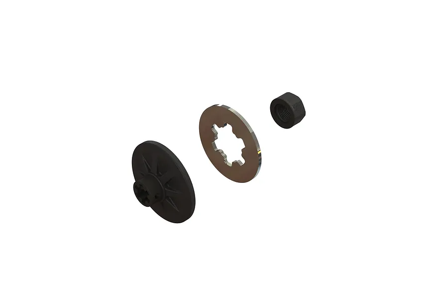 ARRMA Slipper Hub &amp;amp; Plate Set image 87046