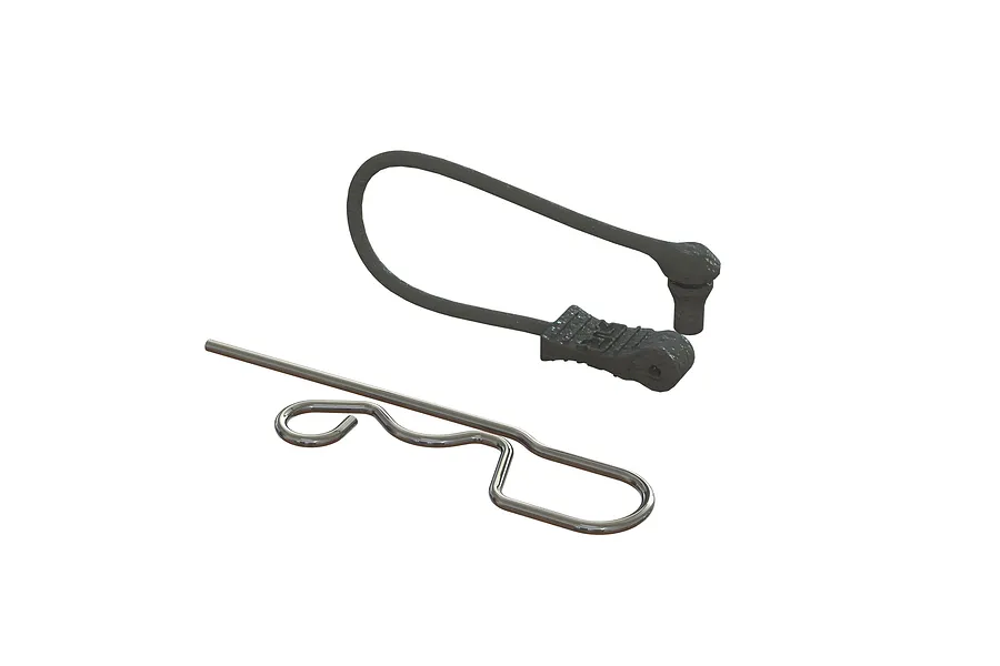 ARRMA Black Body Pin w/ Clip Retainer image 87080