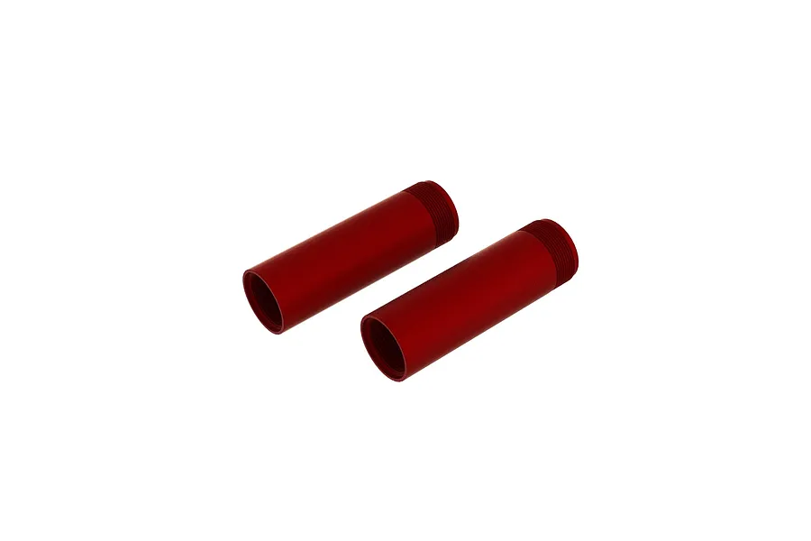 ARRMA Red Aluminium 15x63mm Shock Body 2Pcs image 87084