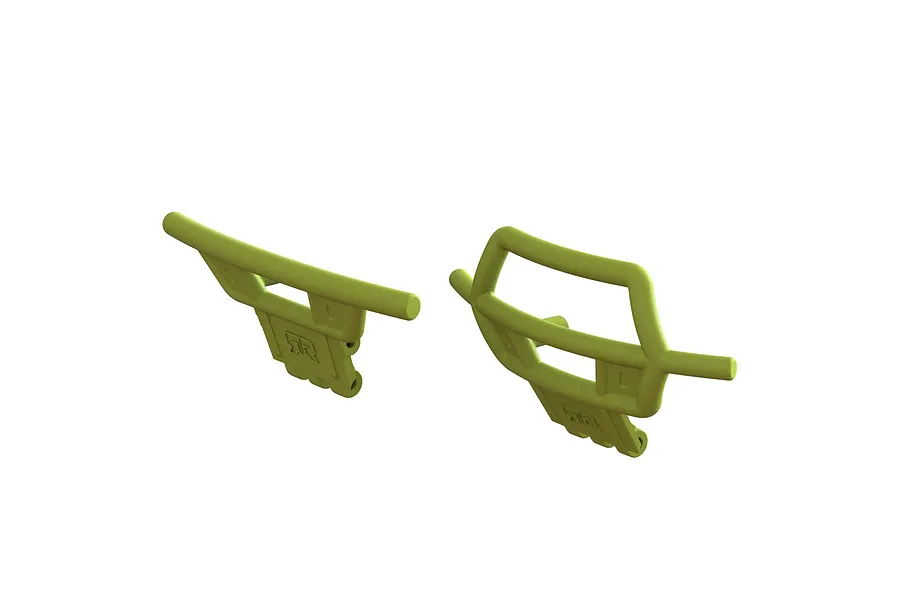 ARRMA Fluorescent Yellow Bumper Set image 87120