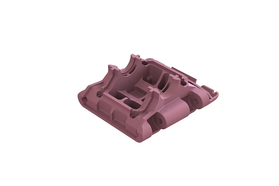 ARRMA Pink Rear Gearbox Mount/Skid Plate image 87131